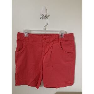 Vintage Nike ACG Shorts Chino Womens Size 8 Pink Pockets Cotton Blend 10" Inseam
